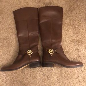 Michael Kors riding boots